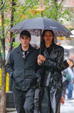 NATALIE KUCKENBURG and Paul Wesley Out in New York 04/18/2024