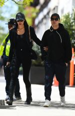 NATALIE KUCKENBURG Out for a Romantic Walk in New York 04/23/2024
