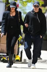 NATALIE KUCKENBURG Out for a Romantic Walk in New York 04/23/2024