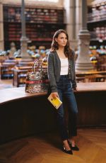 NATALIE PORTMAN - Dior Book Tote Club at French National Library in Paris, April 2024