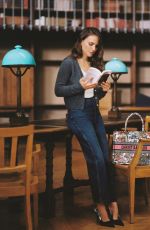 NATALIE PORTMAN - Dior Book Tote Club at French National Library in Paris, April 2024