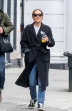 NATALIE PORTMAN Leaves Planet Organic in London 04/14/2024