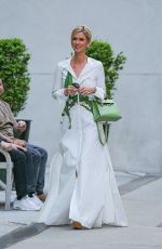 NICKY HILTON in a Floral Dress Out in New York 04/16/2024
