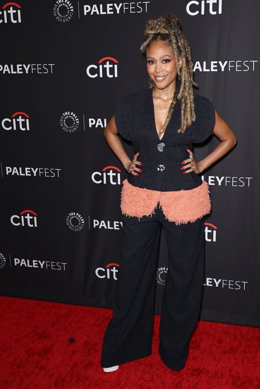 NICOLE BEHARIE at PaleyFest LA 2024 Screening for The Morning Show at Dolby Theatre in Hollywood 04/12/2024