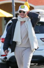 NICOLETTE SHERIDAN Out on Easter Sunday in Los Angeles 03/31/2024