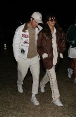 NINA DOBREV and Shaun White Out at Coachella Valley Music and Arts Festival in Indio 04/13/2024