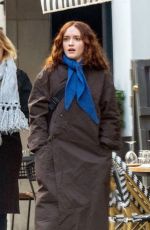 OLIVIA COOKE amd Ralph Davis Out in London 04/26/2024