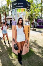 OLIVIA CULPO at a Neutrogena Sunscreen Station at Coachella Festival 04/13/2024