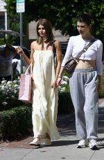 OLIVIA JADE and ISABELLA ROSE GIANNULLI Out Shopping on Melrose Place in West Hollywood 04/11/2024