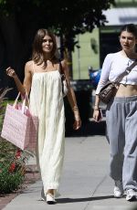 OLIVIA JADE and ISABELLA ROSE GIANNULLI Out Shopping on Melrose Place in West Hollywood 04/11/2024
