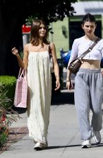 OLIVIA JADE and ISABELLA ROSE GIANNULLI Out Shopping on Melrose Place in West Hollywood 04/11/2024