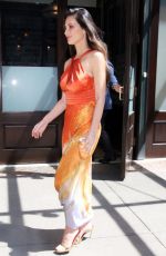 OLIVIA MUNN Leaves Her Hotel in New York 04/22/2024