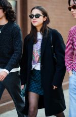OLIVIA RODRIGO Out and About in New York 04/07/2024