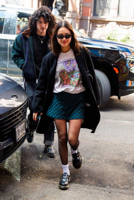 OLIVIA RODRIGO Out and About in New York 04/07/2024
