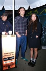 OLIVIA RODRIGO Out for Dinner in Los Angeles 04/19/2024