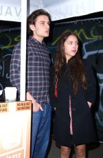 OLIVIA RODRIGO Out for Dinner in Los Angeles 04/19/2024