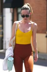 OLIVIA WILDE Leaves a Gym in Los Angeles 04/16/2024
