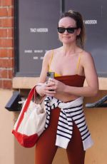 OLIVIA WILDE Leaves Monday Gym Session 04/29/2024