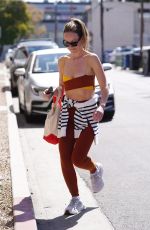 OLIVIA WILDE Leaves Monday Gym Session 04/29/2024