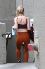 OLIVIA WILDE Leaves Tracy Anderson Method Studio Gym in Studio City 04/04/2024