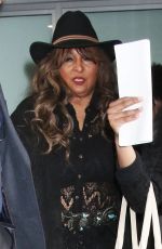 PAM GRIER Arrives on the Set of Good Day New York 04/17/2024