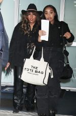 PAM GRIER Arrives on the Set of Good Day New York 04/17/2024