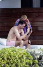 PARIS HILTON and Carter Reum on Vacation in St. Barts 04/03/2024