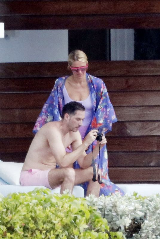 PARIS HILTON and Carter Reum on Vacation in St. Barts 04/03/2024