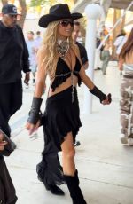 PARIS HILTON Out at Coachella Music Festival in Indio 04/13/2024