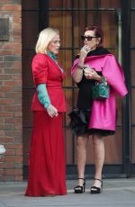 PATRICIA ARQUETTE Out with a Friend in New York 04/16/2024