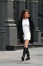 PENELOPE CRUZ at a Photoshoot in New York 04/20/2024