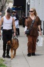 PETA MURGATROYD and Sasha Farber Out in Los Angeles 04/24/2024