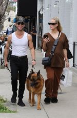 PETA MURGATROYD and Sasha Farber Out in Los Angeles 04/24/2024