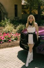 PEYTON LIST at a Photoshoot, April 2024