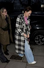 PHOEBE WALLER-BRIDGE Arrives at Gala Night of 39 Steps Play in Richmond Theatre in London 04/04/2024