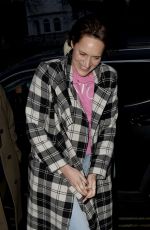 PHOEBE WALLER-BRIDGE Arrives at Gala Night of 39 Steps Play in Richmond Theatre in London 04/04/2024