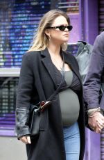 Pregnant EMILY ATACK and Dr. Alistair Garner Out in London 04/04/2024