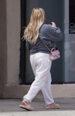 Pregnant HILARY DUFF Visits a Birthing Clinic in Sherman Oaks 04/18/2024
