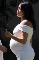 Pregnant JENNA DEWAN Arrives at Baby Shower in Los Feliz 04/28/2024