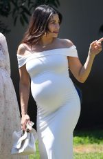 Pregnant JENNA DEWAN Arrives at Baby Shower in Los Feliz 04/28/2024