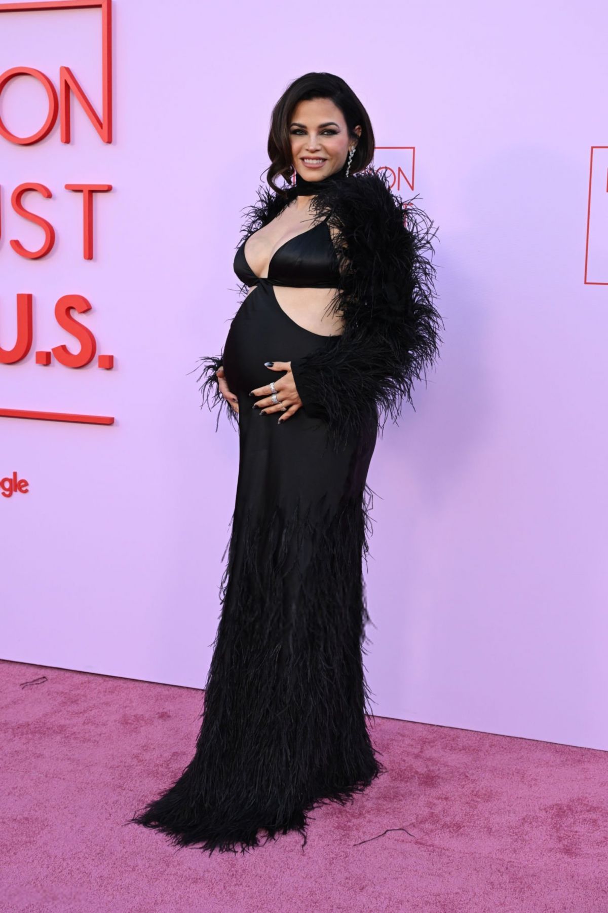 Pregnant JENNA DEWAN at Fashion Trust U.S. Awards 2024 in Beverly Hills ...