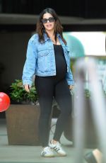 PREGNANT JENNA DEWAN at Yogurtland in Encino 04/13/2024