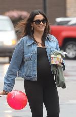 PREGNANT JENNA DEWAN at Yogurtland in Encino 04/13/2024