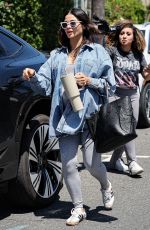 Pregnant JENNA DEWAN Leaves Pilates Session in Los Angeles 04/16/2024