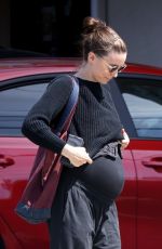 Pregnant ROONEY MARA Out in Los Angeles 04/17/2024