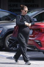 Pregnant ROONEY MARA Out in Los Angeles 04/17/2024