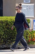Pregnant ROONEY MARA Out in Los Angeles 04/17/2024