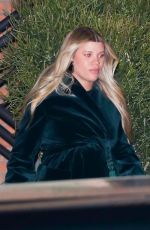 Pregnant SOFIA RICHIE Leaves NB44 Party in Beverly Hills 04/05/2024