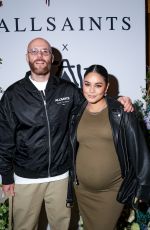 Pregnant VANESSA HUDGENS at Allsaints X Calliwater Capsule Collection Launch in Los Angeles 10/04/2024