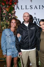 Pregnant VANESSA HUDGENS at Allsaints X Calliwater Capsule Collection Launch in Los Angeles 10/04/2024